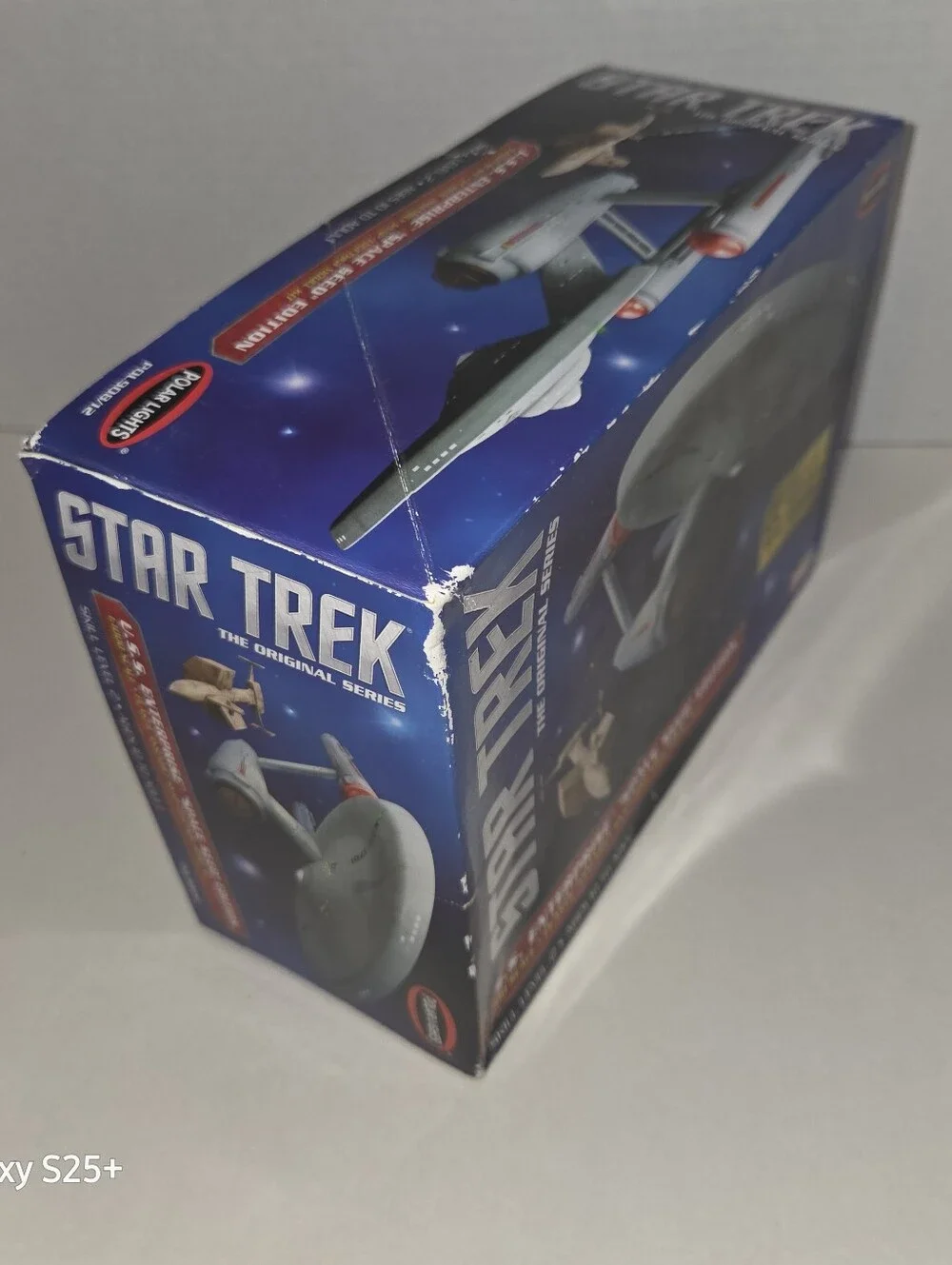 Polar Lights Star Trek TOS USS Enterprise Space Seed Edition Snap - 1:1000 Scale